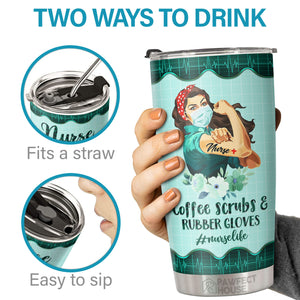 Infirmière, sauveteur, n'est pas un titre officiel - Tumbler - Appréciation, remise de diplôme, retraite, cadeau de remerciement pour infirmière, cadeau de la Semaine des infirmières, vie d'infirmière