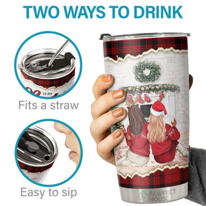 Je vous promets que vous n'aurez pas à affronter les problèmes seul - Gobelet - Cadeau de Noël pour la famille, le couple, les amis, décoration de Noël, cadeau de vacances