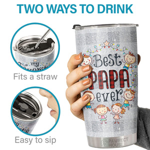 Mes personnes préférées m'appellent Papa - Gobelet - Cadeau de Noël pour la famille, les couples, les amis, Décoration de Noël, Cadeau de vacances