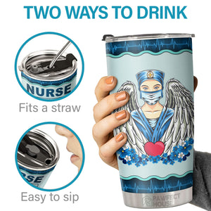 Valeurs nutritionnelles pour infirmière Miracle Worker - Gobelet - Cadeau d'appréciation, de remise de diplôme, de retraite, de remerciement pour infirmière, cadeau pour la Semaine des infirmières, vie d'infirmière