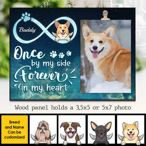 Once By My Side, Forever In My Heart - Personalized Photo Frame.