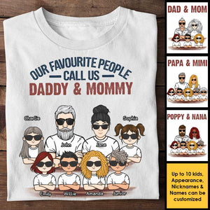 We're Daddy & Mommy - Personalized Unisex T-shirt, Hoodie - Anniversary Gift, Gift For Couples, Husband Wife