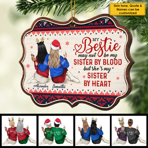 Distance Means So Little When Someone Means So Much - Personalized Shaped Ornament.