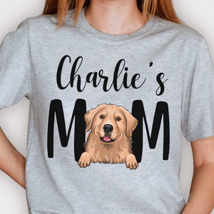 Dog Mom - Personalized Custom Unisex T-shirt.