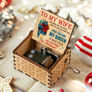 You Are My Queen Forever - Gift For Couples, Husband Wife - Music Box.
