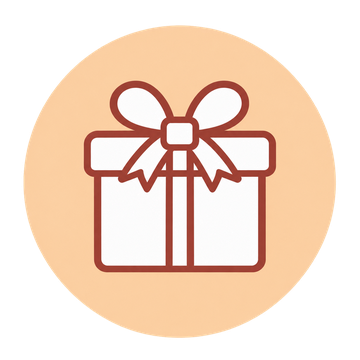 Wrapped gift icon
