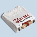 You, Me & The Pets - It's Paradise - Couple Personalized Custom Unisex T-shirt, Hoodie, Sweatshirt - Gift For Couples, Pet Owners, Pet Lovers