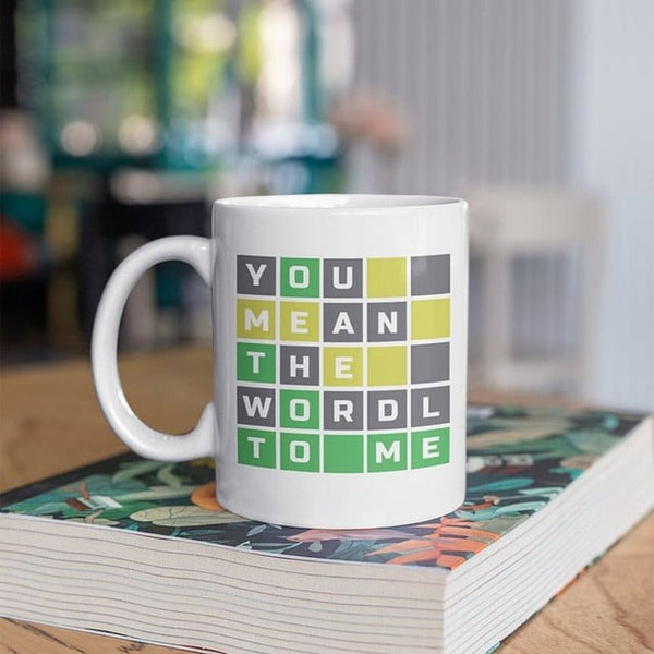 Wordle Game Mug For Daddy / Father's Day Gift By So Close