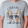 You, Me & Our Fur Babies - Personalized Unisex T-shirt, Hoodie, Sweatshirt - Gift For Couple, Husband Wife, Anniversary, Engagement, Wedding, Marriage Gift