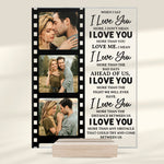 Custom Photo Love Gifts for Couples - Personalized Acrylic Plaque