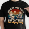 Annoying Each Other And Still Going Strong - Personalized Unisex T-Shirt, Hoodie, Sweatshirt - Gift For Couple, Husband Wife, Anniversary, Engagement, Wedding, Marriage Gift