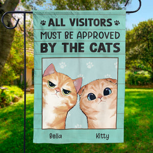 The Cats In Your Area - Cat Personalized Custom Flag - Gift For Pet Lovers, Pet Owners