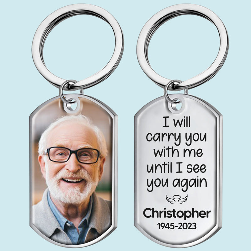 J Always on My Mind, Forever in My Heart - Personalized Keychain - 1 Item - PawfectHouses.com