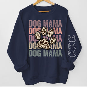 Best Fur Mama Ever Ever - Dog & Cat Personalized Custom Unisex Sweatshirt With Design On Sleeve - Gift For Pet Owners, Pet Lovers