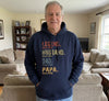 Custom Unisex T-shirt, Hoodie, Sweatshirt - Personalized Father's Day Birthday Gifts For Dad, Grandpa - Legend, Husband, Dad And Papa Since