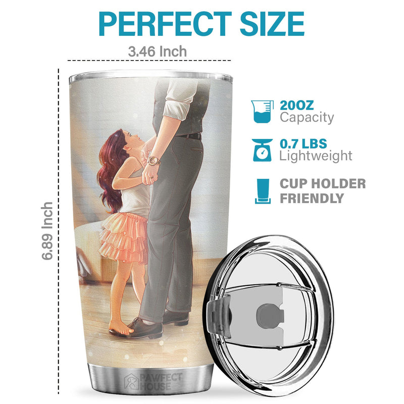 I Am Your Dad And You Will Always Be My Child - Tumbler - To My Daughter, Gift For Daughter, Daughter Gift From Dad, Birthday Gift For Daughter