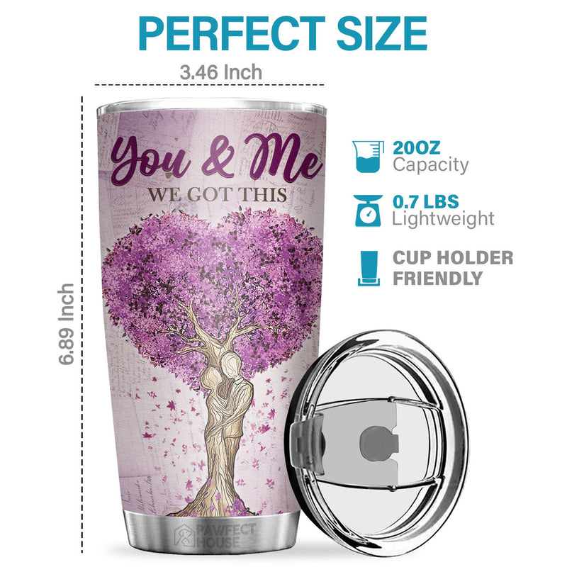 Never Forget How Special You Are To Me The One Who Needs You Till The End - Tumbler - To My Wife, Gift For Wife, Anniversary, Engagement, Wedding, Marriage Gift