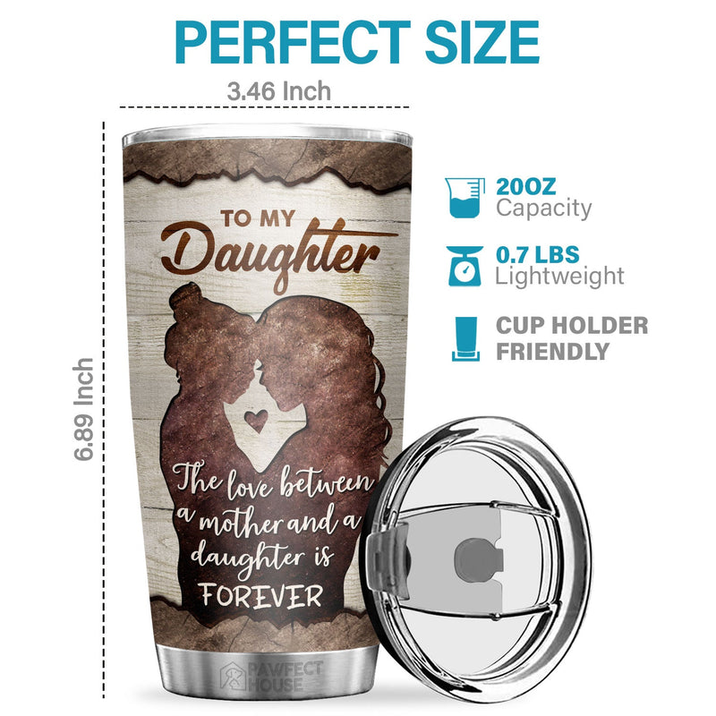 Never Forget The Most Important Thing Is To Enjoy Your Life - Tumbler - To My Daughter, Gift For Daughter, Daughter Gift From Mom, Birthday Gift For Daughter