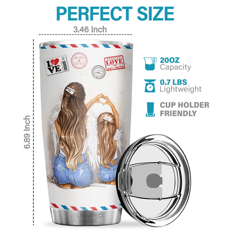 I Want You To Know I Love You & I'm So Proud Of You - Tumbler - To My Daughter, Gift For Daughter, Daughter Gift From Mom, Birthday Gift For Daughter