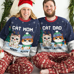 The Most Beautiful Time Of Year - Cat Personalized Custom Ugly Sweatshirt - Unisex Wool Jumper - Christmas Gift For Pet Owners, Pet Lovers