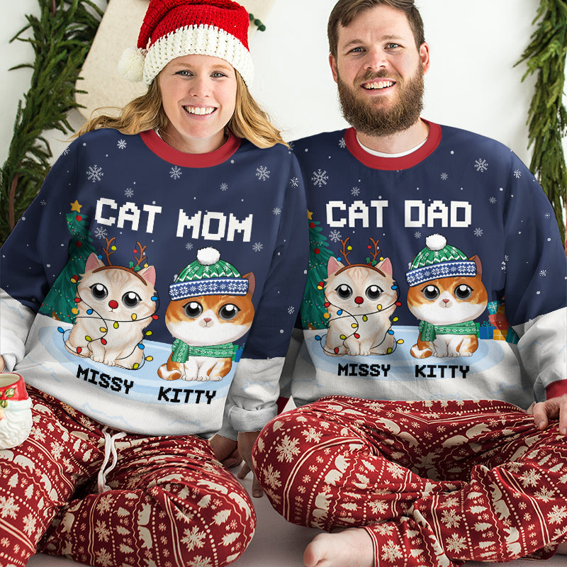 The Most Beautiful Time Of Year Cat Personalized Custom Ugly