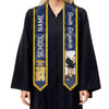 Promotion 2024 : c'est fait ! Étole de remise de diplôme personnalisée ! Télécharger une image, cadeau de remise de diplôme