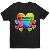Nana's Sweethearts - Family Personalized Custom Unisex T-shirt, Hoodie, Sweatshirt - Mother's Day, Birthday Gift For Mom, Grandma