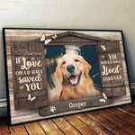 You Would Have Lived Forever - Dog & Cat Personalized Custom Horizontal Poster - Upload Image, Gift For Pet Owners, Pet Lovers