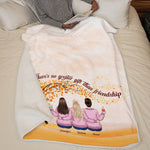 There’s No Greater Gift Than Friendship - Bestie Personalized Custom Blanket - Gift For Best Friends, BFF, Sisters