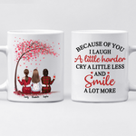 There Is No Greater Gift Than Friendship - Bestie Personalized Custom Mug - Gift For Best Friends, BFF, Sisters