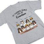 My Favorite People Call Me Granny - Family Personalized Custom Unisex T-Shirt, Hoodie, Sweatshirt - Birthday Gift For Mom, Grandma