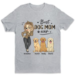 Custom Name Best Dog Mom Gifts for Women - Personalized Apparel