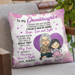 You’ll Feel My Love Within This Pillow - Family Personalized Custom Pillow - Gift For Grandchildren