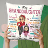 When You Feel Low, Just Hold It Really Tight - Family Personalized Custom Pillow - Gift For Grandchildren