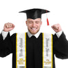 Proud To Be A New Graduate - Personalized Custom Graduation Stole - Upload Image, Graduation Gift