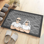 Custom Name Grandparents Gifts - Personalized Doormat