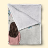 Hope You Know How Much We Love You - Family Personalized Custom Blanket - Mother's Day, Birthday Gift For Mom