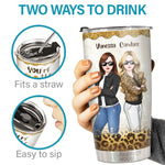 Bestie You Are The She To My Nanigans - Bestie Personalized Custom Tumbler - Gift For Best Friends, BFF, Sisters