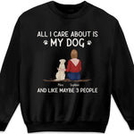 Custom Name Dog Lover Story Gifts for Women - Personalized Apparel