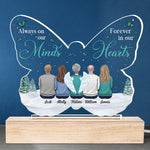 Custom Family Memorial Gifts - Personalized 3D LED Light