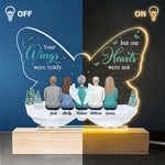 Custom Family Memorial Gifts - Personalized 3D LED Light