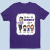 Rockin' The Nana Life - Family Personalized Custom Fake Bleach T-Shirt - Mother's Day, Birthday Gift For Mom, Grandma
