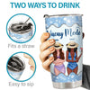 Vacay Mode - We're Trouble When We're Together - Gift For Bestie - Personalized Tumbler