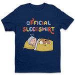 Human & Dog Official Sleepshirt - Dog Personalized Custom Unisex T-shirt, Hoodie, Sweatshirt - Gift For Dog Lovers