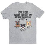 Custom Name Mother's Day Gifts for Dog Moms - Personalized Apparel