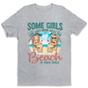 Girls And The Beach - Personalized Unisex T-shirt - Gift For Bestie