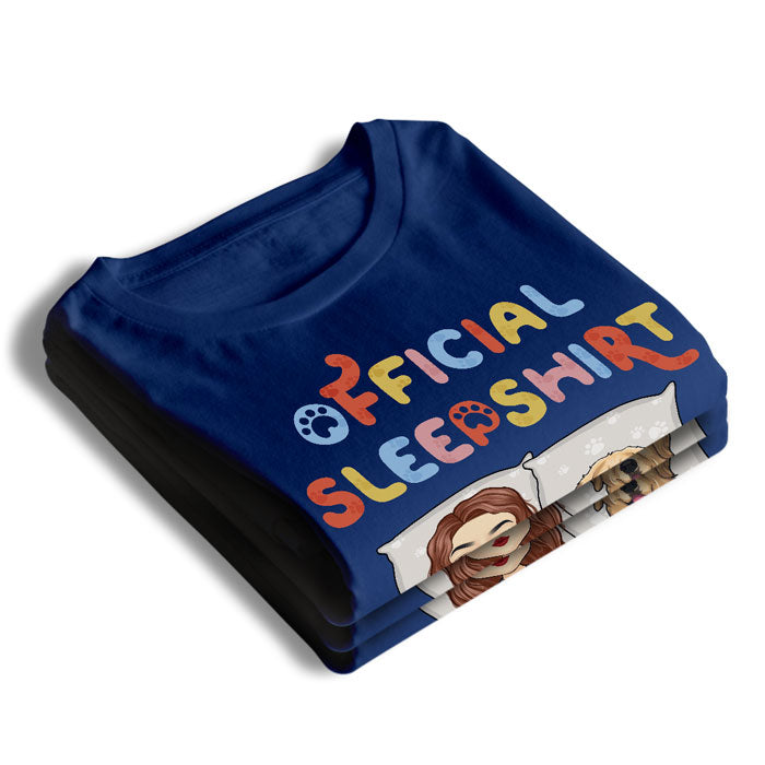 Fur Babies Official Sleepshirt - Dog & Cat Personalized Custom Unisex T-shirt, Hoodie, Sweatshirt - Gift For Pet Owners, Pet Lovers