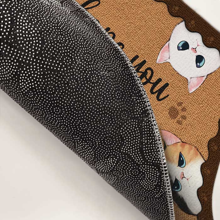 Welcome Hope You Like Cats - Cat Personalized Custom Decorative Mat - Gift For Pet Owners, Pet Lovers