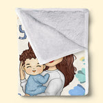 Custom Name Mother's Day Gifts for Mom - Personalized Blanket
