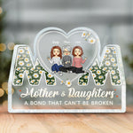 Custom Name Mother and Daughters Gifts - Personalized Shaped Acrylic Plaque